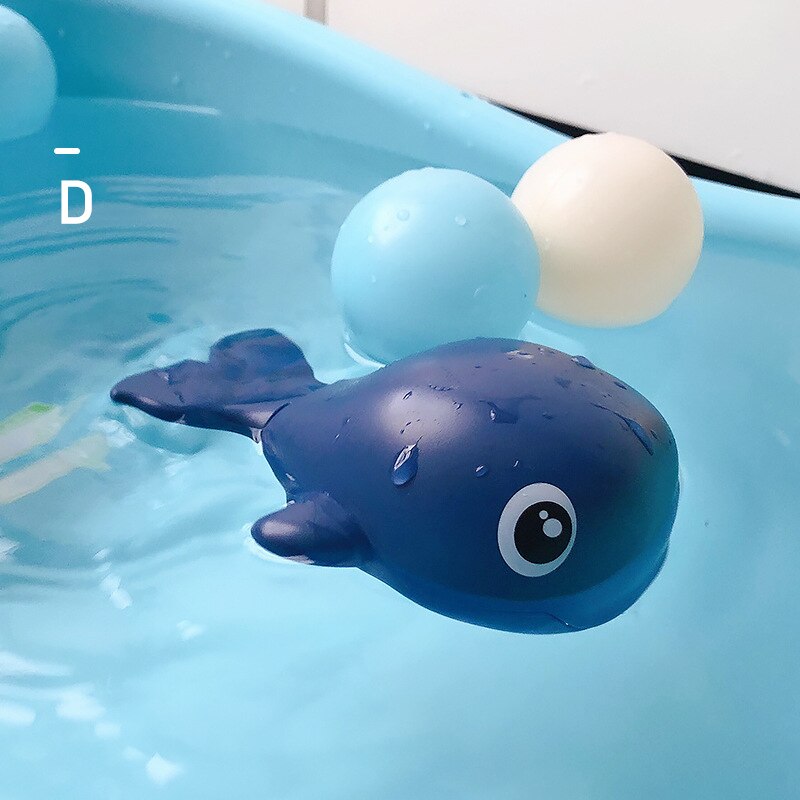Baby badelegetøj sød tegneserie flydende svømningskildpadder vandlegetøj til børn drenge piger nsv 775: D