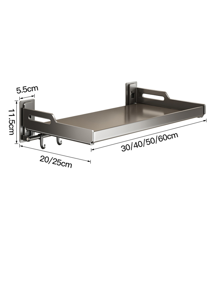 Wandmontage Keukengerei Organizer Home Kruidenrek Box Jar Schotel Droogrek Wandplanken Keuken Opslagbenodigdheden Accessoire