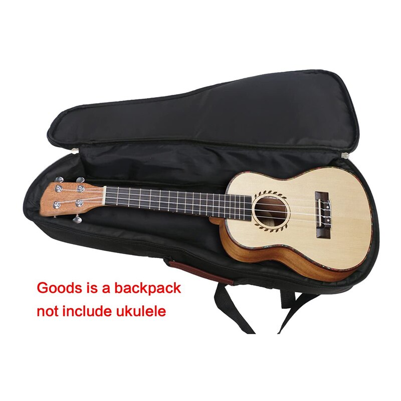 Hoge Een Serie Van Kleuren Verstelbare Schouderriem 10Mm Spons Vullen Ukulele Case Bag & Uke Case