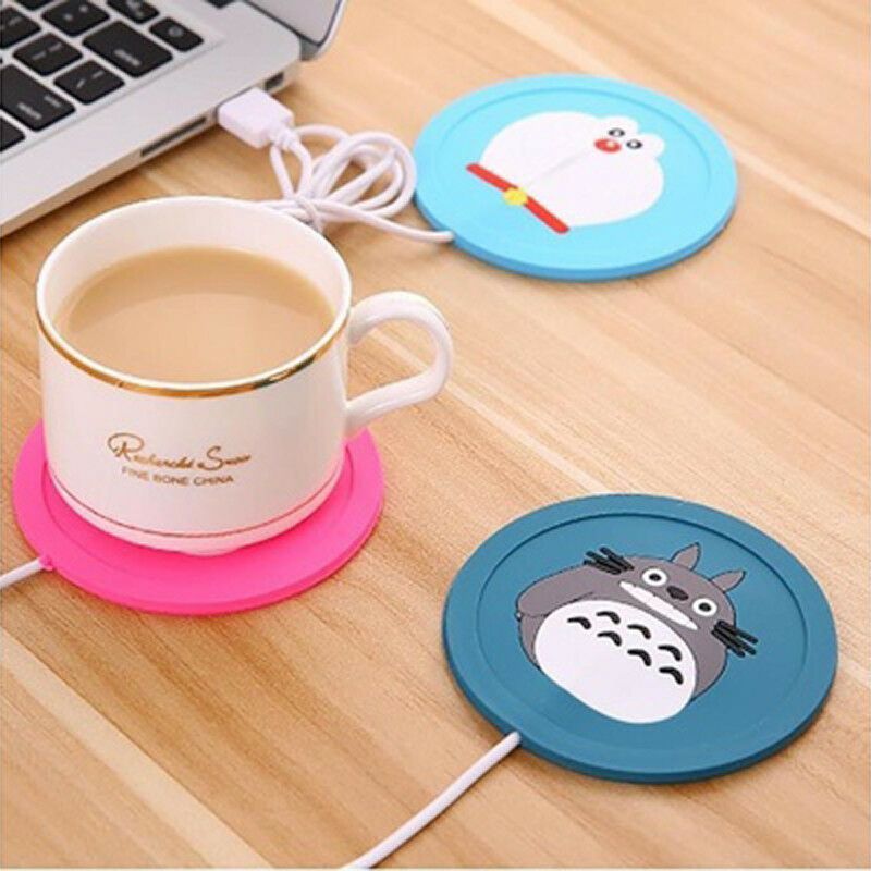 Accesorios para el hogar útil con aislamiento USB, calentador de montaña, aislamiento térmico, taza de café multifunción eléctrica, alfombrilla para el hogar