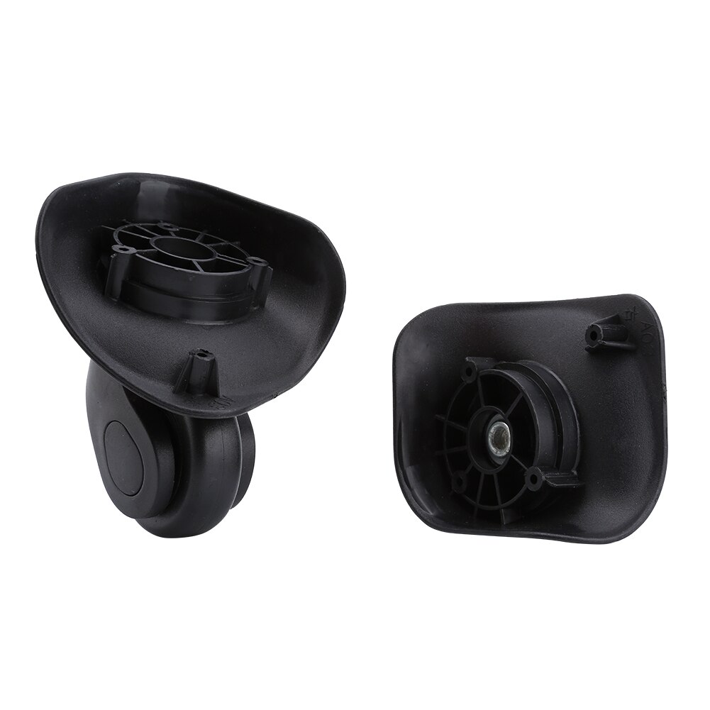 1 Pair Suitcase Replacement Wheels Universal PVC Wheels Luggage Suitcase Trolley Wheel (W041-2 )