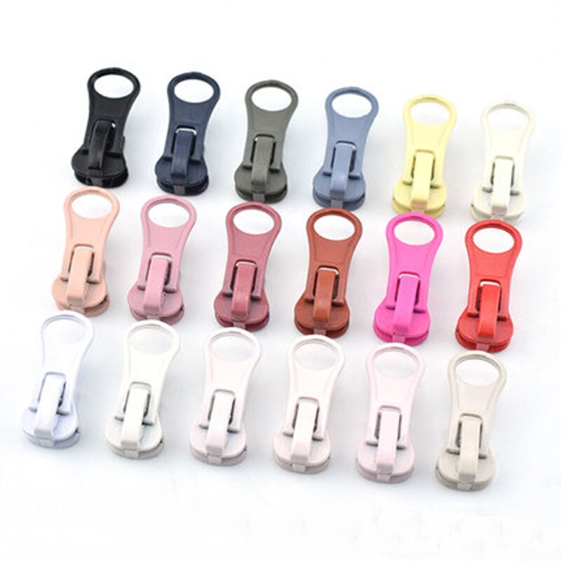Meetee 20 Pcs 5 # Hars Rits Hoofd Dikke Voor Hars Zip Pull Slider Diy Reparatie Kussen Quilt Beddengoed Zakken naaien Kleding ZT005