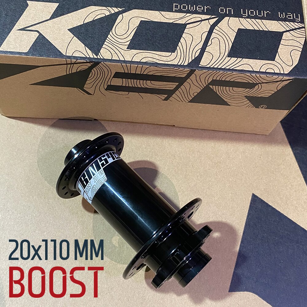 Jeu De Moyeux Avant VTT BM540 Boost/Thru Axle 110*20mm - 32 Trous, Compatible 8-12 Vitesses, Neuf
