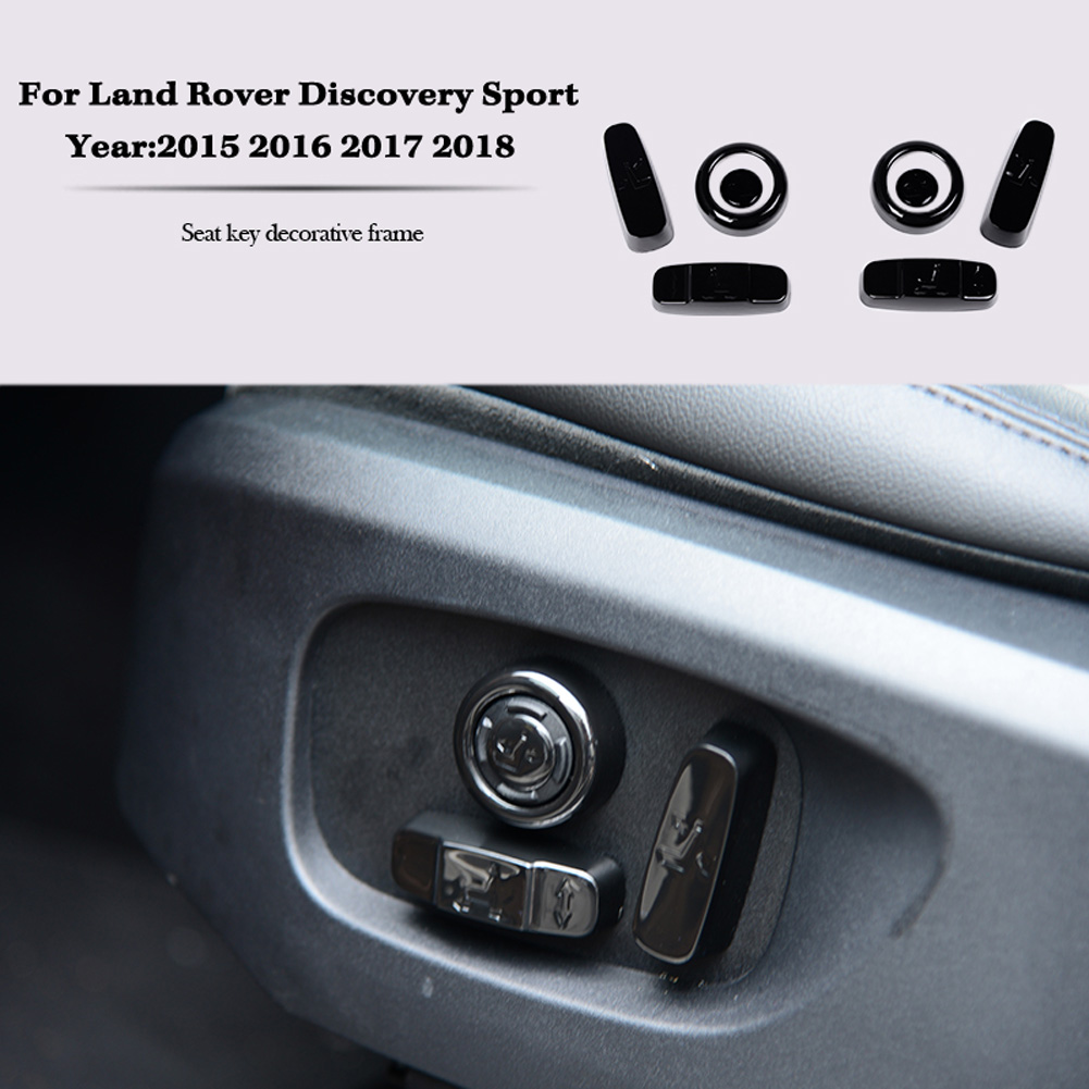 ! For Land Rover Discovery Sport Car Luxury Entire Interior Moldings Gloss Black Full Kit Car Accessories