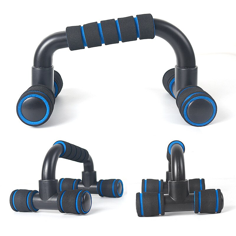 Barra de realce para Fitness, soportes para flexiones para culturismo, entrenamiento de músculos del pecho, gimnasio en casa, equipo de ejercicio de agarre, 2 uds.