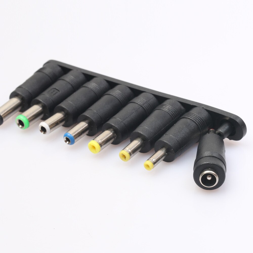 8PC Laptop Charger Adapter Universal AC DC Power Charger Adapter Tips For Laptop Notebook Computers Computer Accessories 20#27