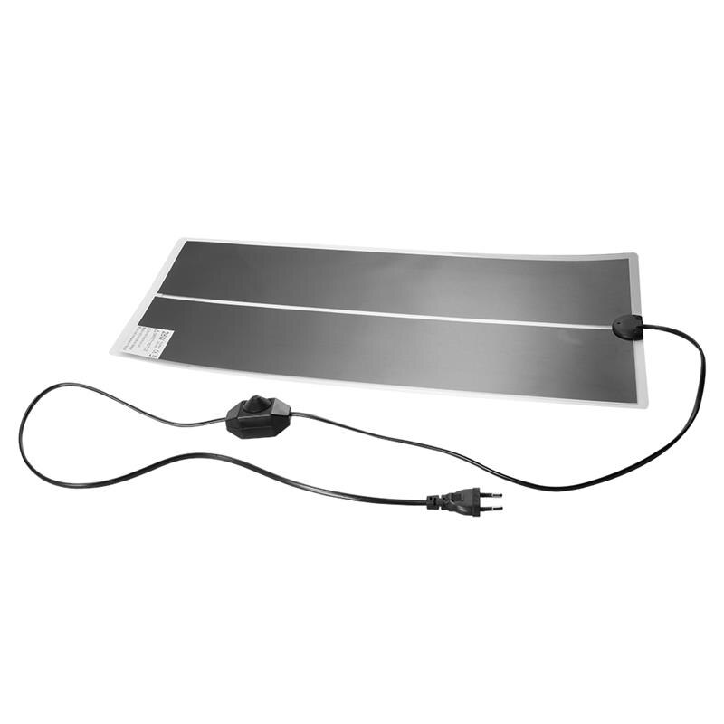 Tapete térmico para répteis, de escalada de 5-45w, almofada quente de aquecimento ajustável 28*28cm, controle de temperatura, tapete incubadora: 28W 53x28cm