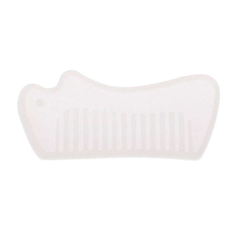 3D Transparent Silicone Comb Mold Epoxy Resin Molds For DIY Jewelry Making Tools: 5