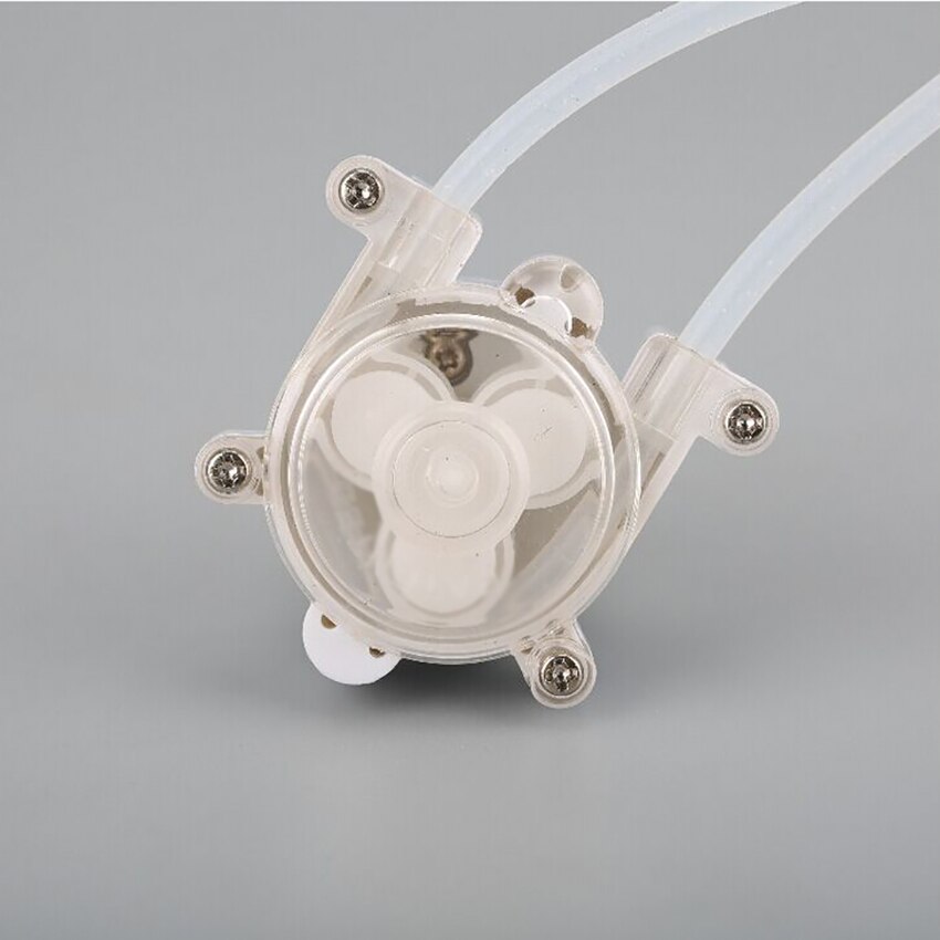 Miniature Water Pump DC 6V Micro Peristaltic Pump Household Water Pump Self-priming Pump Small, Ultra-quiet High Suction