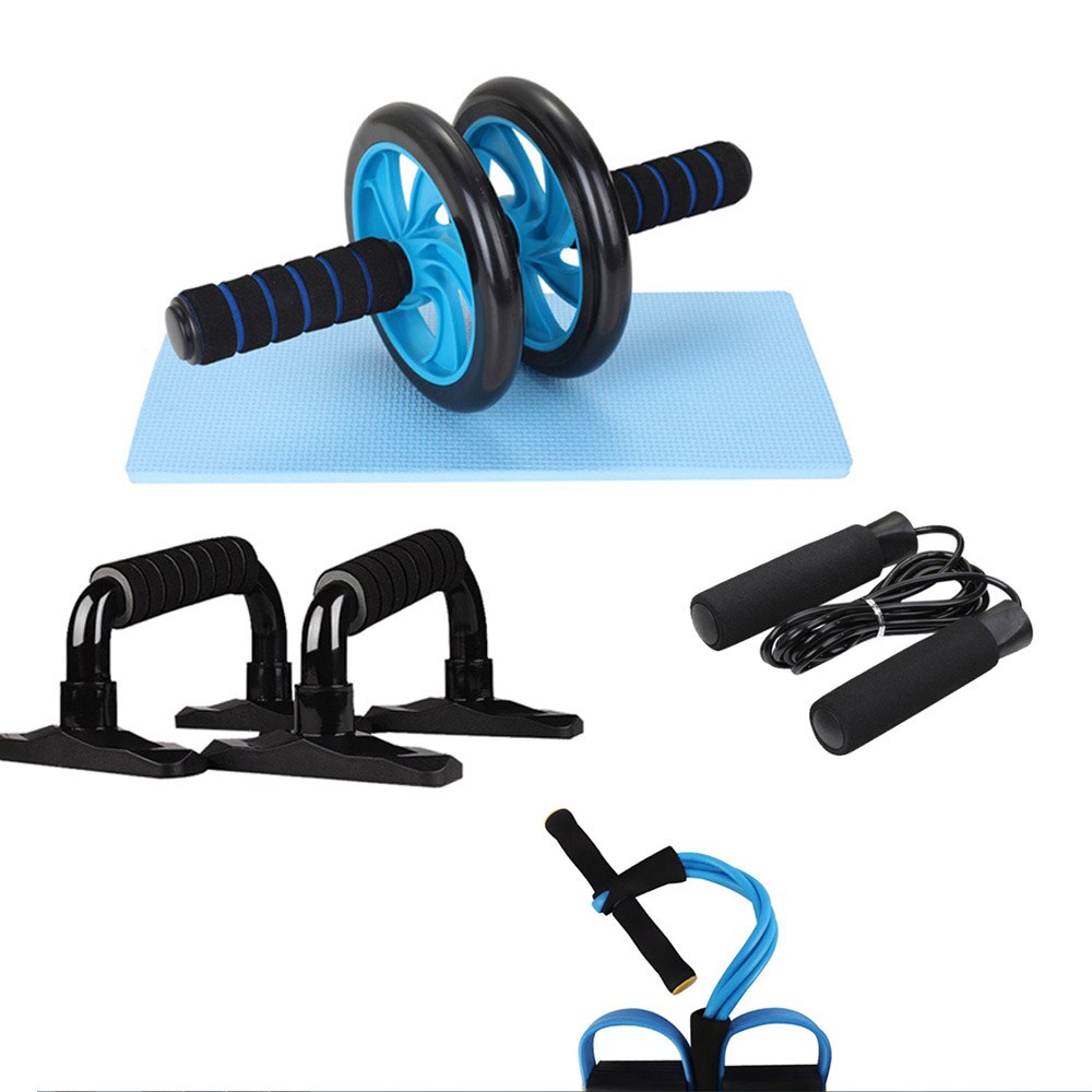 Push-Ups Bracket Grip Strength Device Push Up Workout Abdominal Trainer 8 Elastic Trainer Home Gym Weight Fitness Equipment: Brown