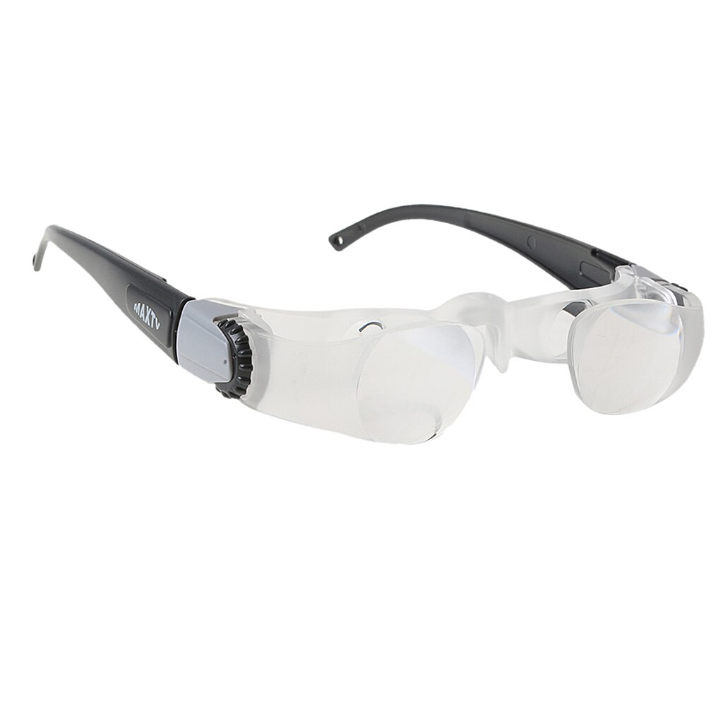 Protable 2,1 X Max TV Einstellbare Brille Lupe Lupen