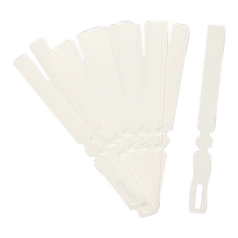 100Pcs Pvc Waterproof Ring Set Label Plant Label Gardening Label Plastic Orchid Label: Default Title