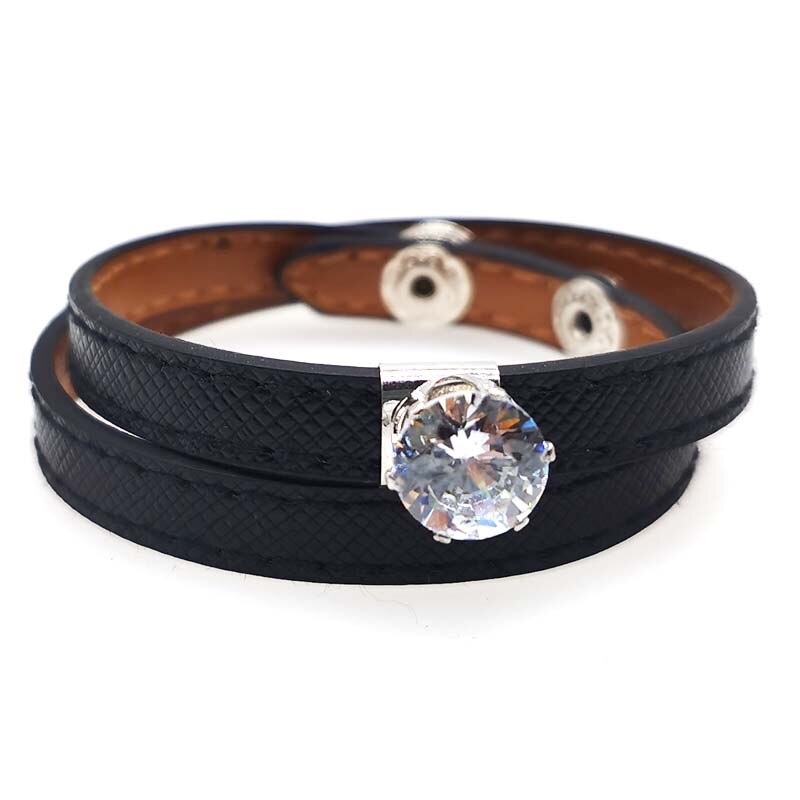 D & D LIEBE Leder Armbänder Armreif Für Frauen mehrschichtig Punk Charme Armbinde Weibliche Manschette Schmuck