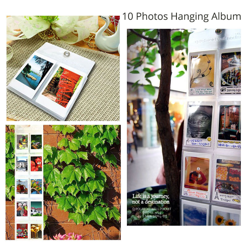 10 foto&#39;s Opknoping Muur Album voor Fujifilm Instax Mini 9 8 8 + 7 s 70 25 50 s 90 films, polariod 300 Mini Films