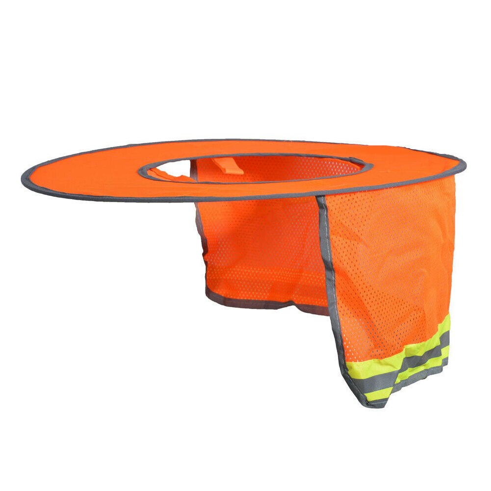 Safety Stripe Protective Reflective Shade Full Brim Outdoor ...