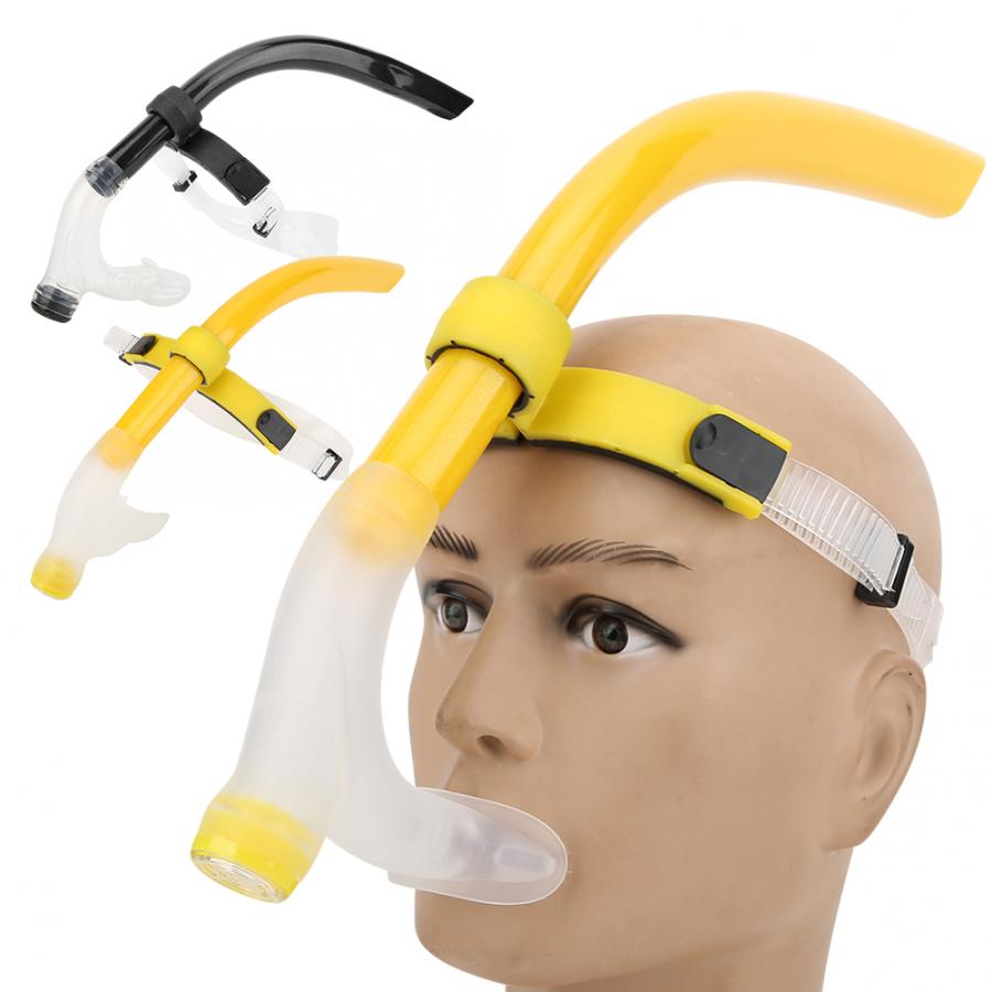 Front-loading Diving Snorkel Full Dry Underwater Breathing Tube Swimming Training Mouthpiece Scuba Tube Snorkels Accessories