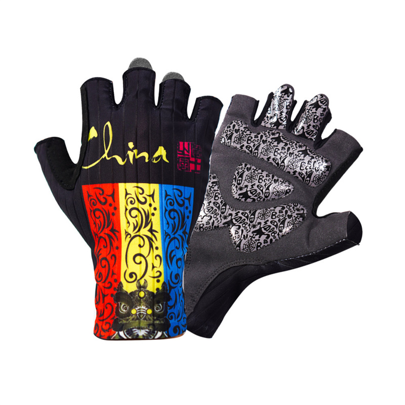 Guantes CNC, accesorios para bicicleta, guantes para Mtb, guantes de ciclismo de verano, guantes de medio dedo para bicicleta, traje deportivo para Fitness: XL / Gris