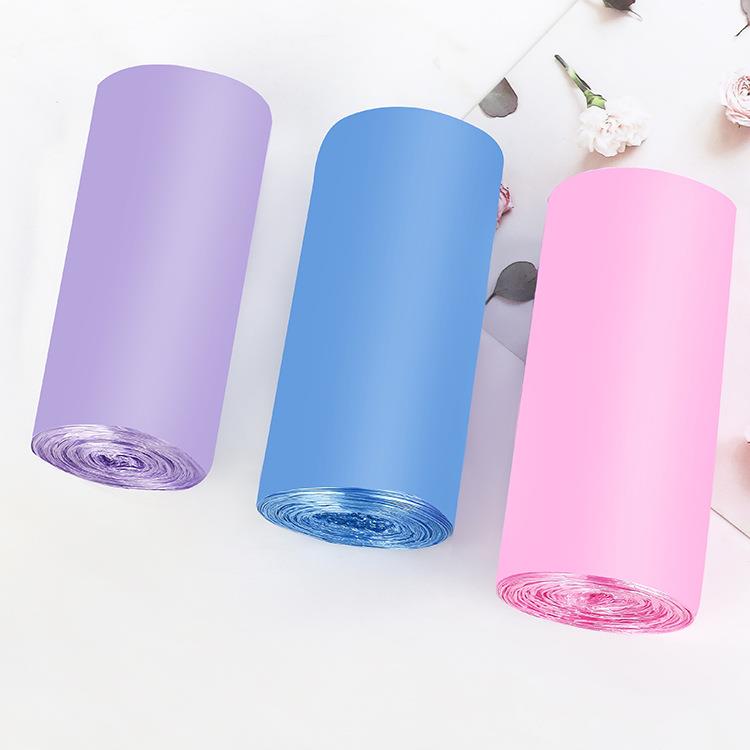 Colored & Black Garbage Bags Roll–Tear-Resistant Thick Plastic Trash Bags for Office,Kitchen, Home Waste Bin,Disposable&Easy-Use