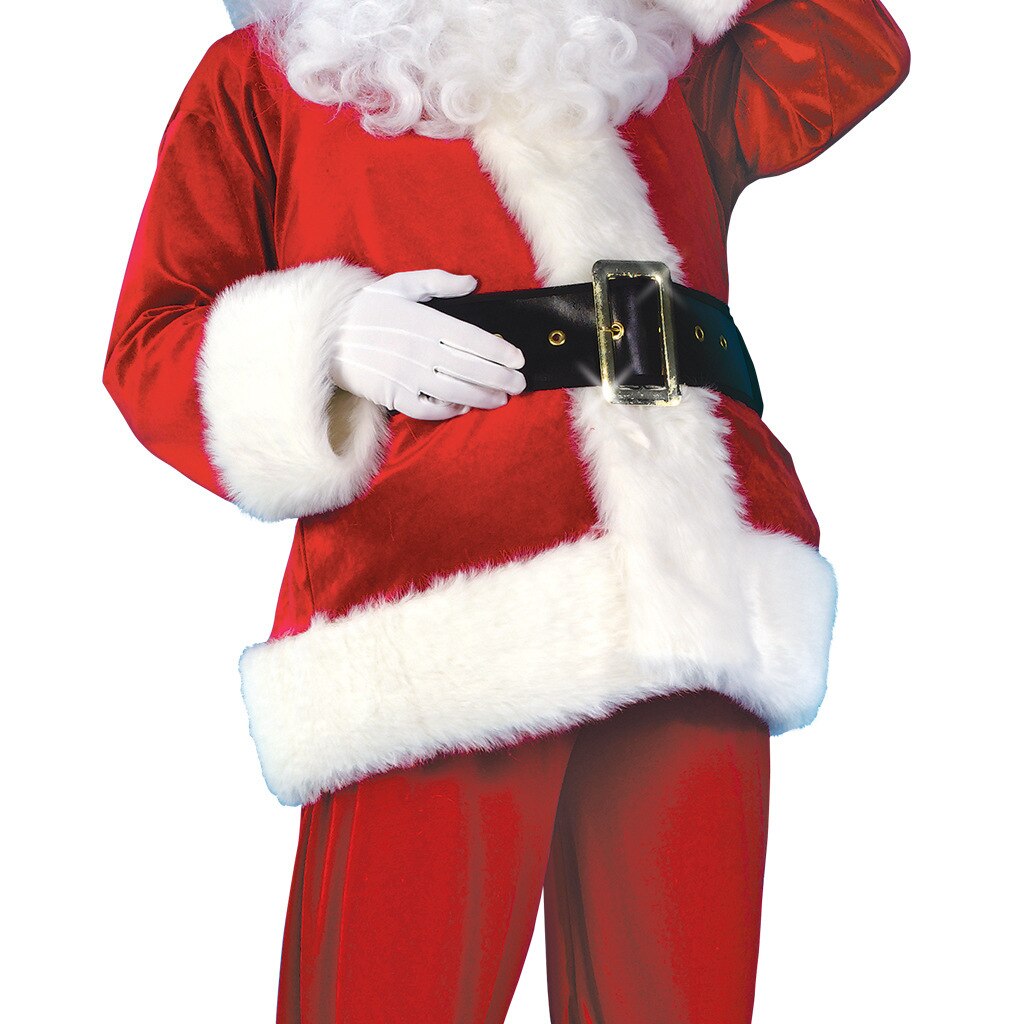 Disfraz de Papá Noel para el día de Navidad, disfraz de Navidad para Navidad, conjunto de siete piezas