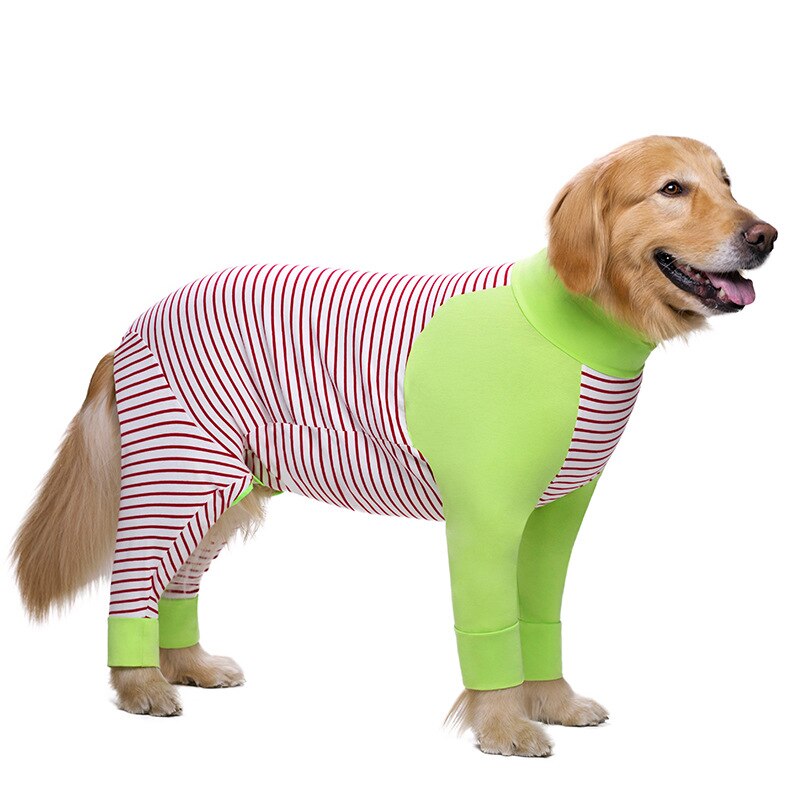 Big dog clothes A bottoming shirt that can be worn in all seasons, a four-legged suit suitable for big dogs. Stretch dog clothes