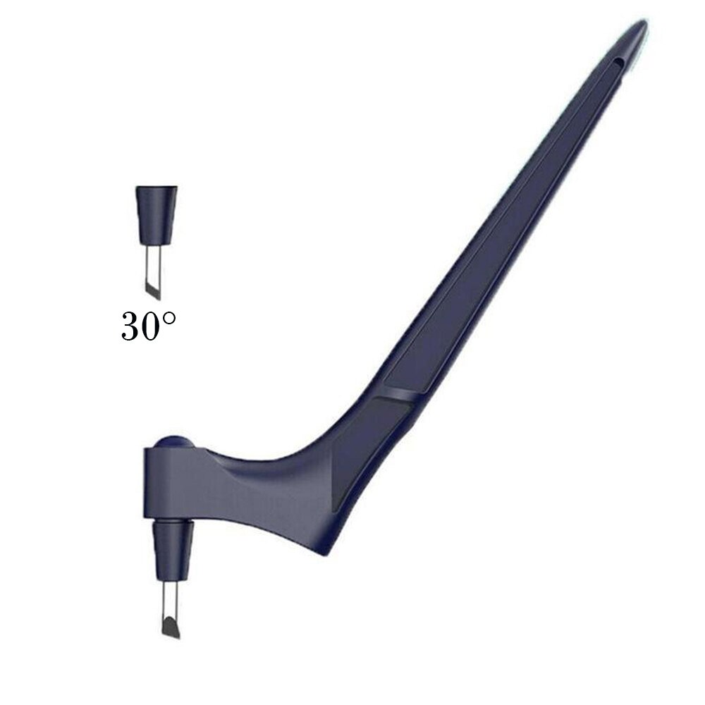 DIY 360 Rotating Blade Craft Cutting Tools 3 Replace Blades Paper-Cutter Craft Cutting Knife Carving Engraving Cutter Pen Knife: 1 blade dark blue