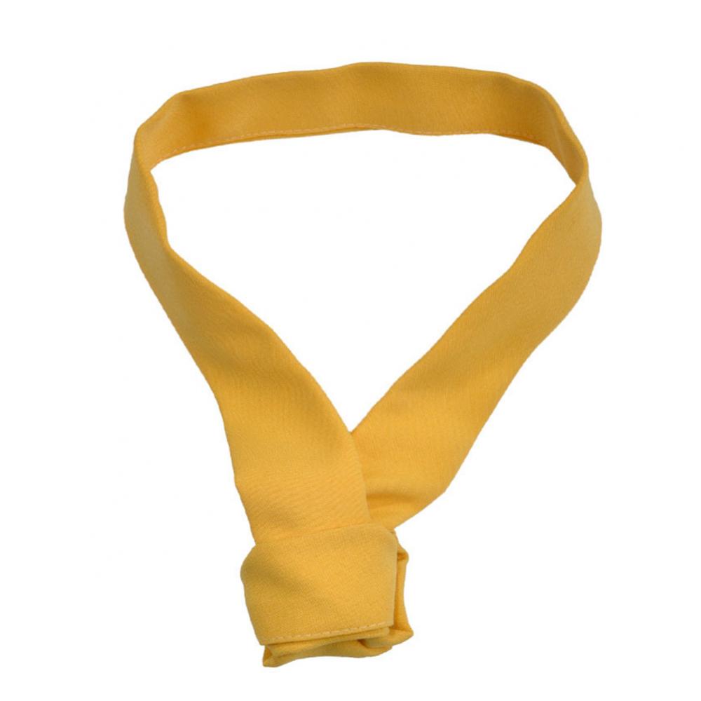 99cm Chef Neck Tie Neckerchief Scarf Waiter Sweat Towel Aprons Skinny Scarves Satin Ribbon Decor Home Kitchen Restaurant Hotel: Yellow