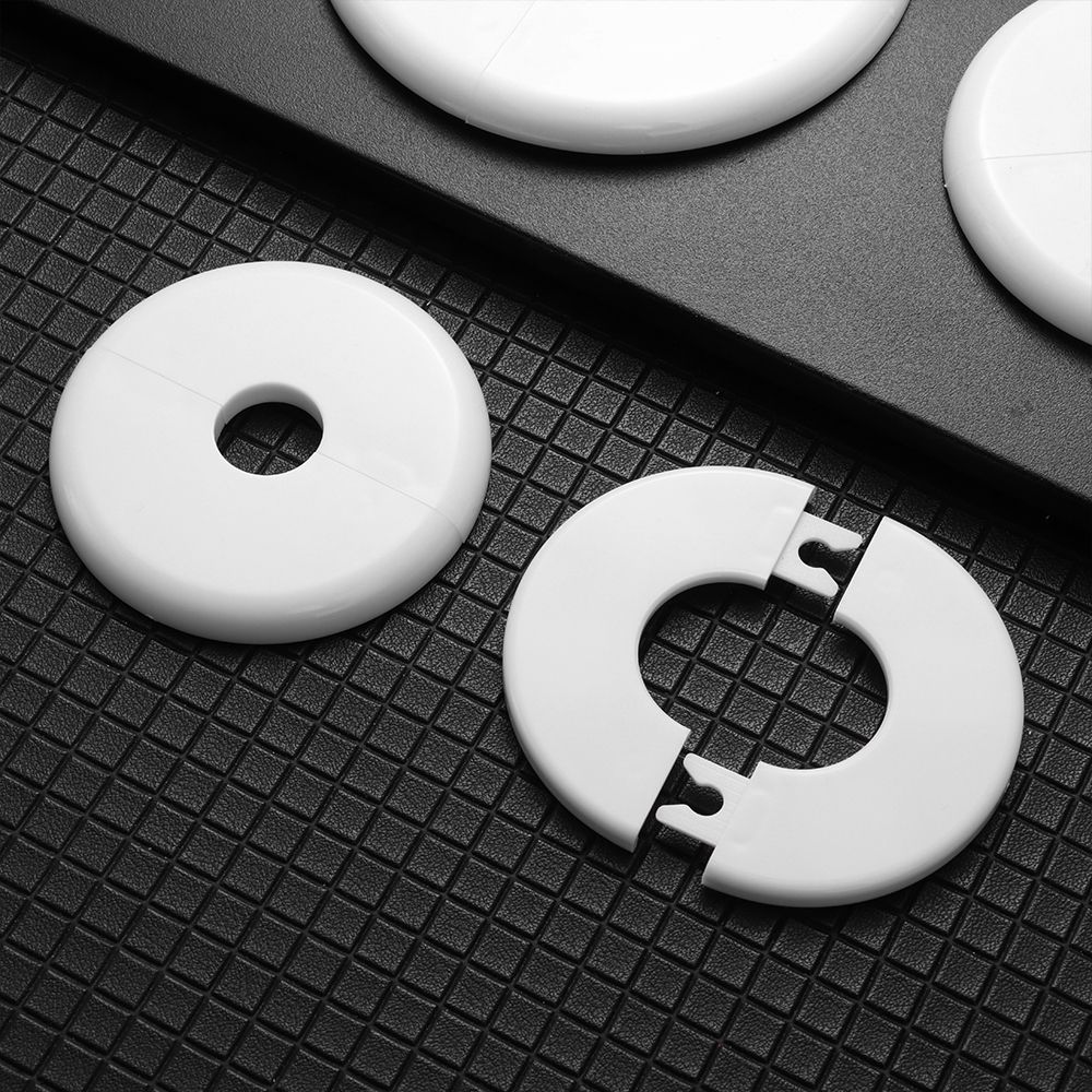 Flange Cover Faucet Decor Plastic Decorative Cover Air Conditioning Hole Decoration Pipe Wall Covers Faucet Accessories