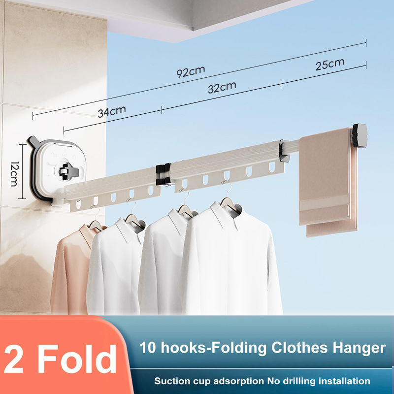 tendedero ropa plegable exterior,tenderos para colgar ropa,tendederos plegables para secar la ropa,tenderero extensible pared，tendederos plegables para secar la ropa: Bronce
