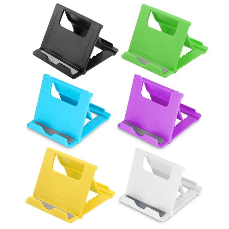Cep telefonu standı tutucu Cradle evrensel kavrama braketi Tablet telefon standı çok açılı masaüstü tutucu Samsung: Random color