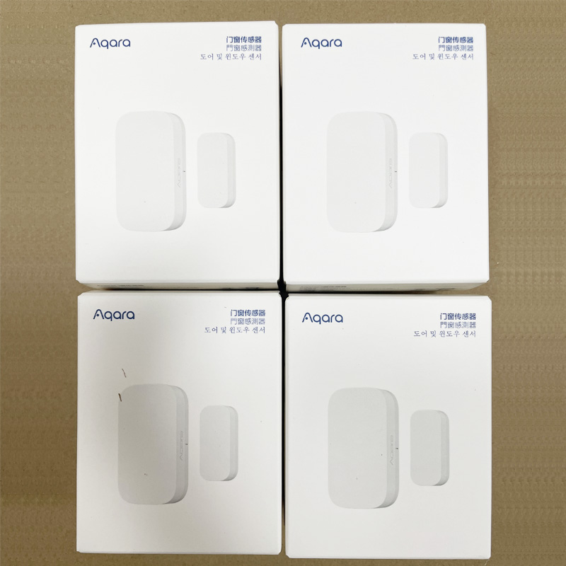 Aqara porta janela sensor zigbee conexão sem fio inteligente mini sensor de porta trabalho com mi app para android ios telefone