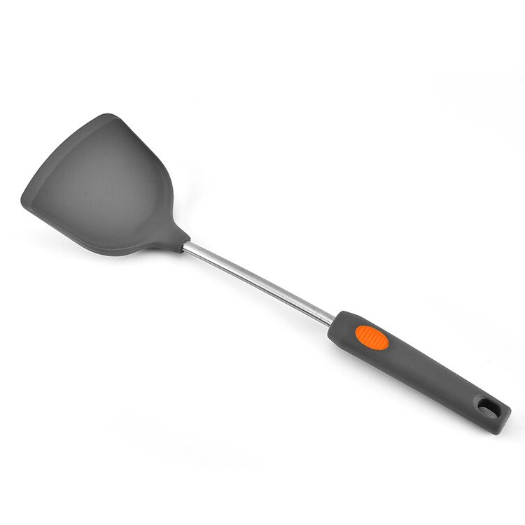 Silicone Kitchen Cooking Utensils Non-stick Heat-resistant Tools Kitchen Accessories UND: chinese shovel