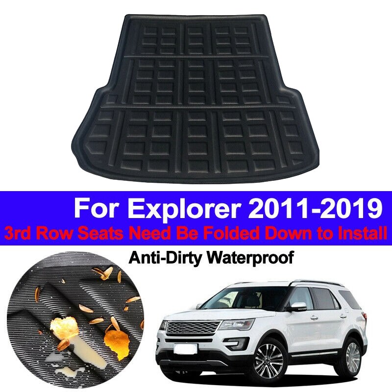 Auto Kofferbak Seat Aanpassen Knop Shell Cap Cover Trim Met Achter Boot Cargo Liner Kofferbak Floor Mat Lade Tapijt protector