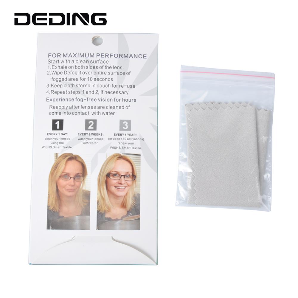 DEDING Anti-fog Lens Cloth, Efficient and Clean Glasses Cloth 3pcs, eyeglass lens cloth,cleaning cloth Eyeglasses,DD1469-3pcs