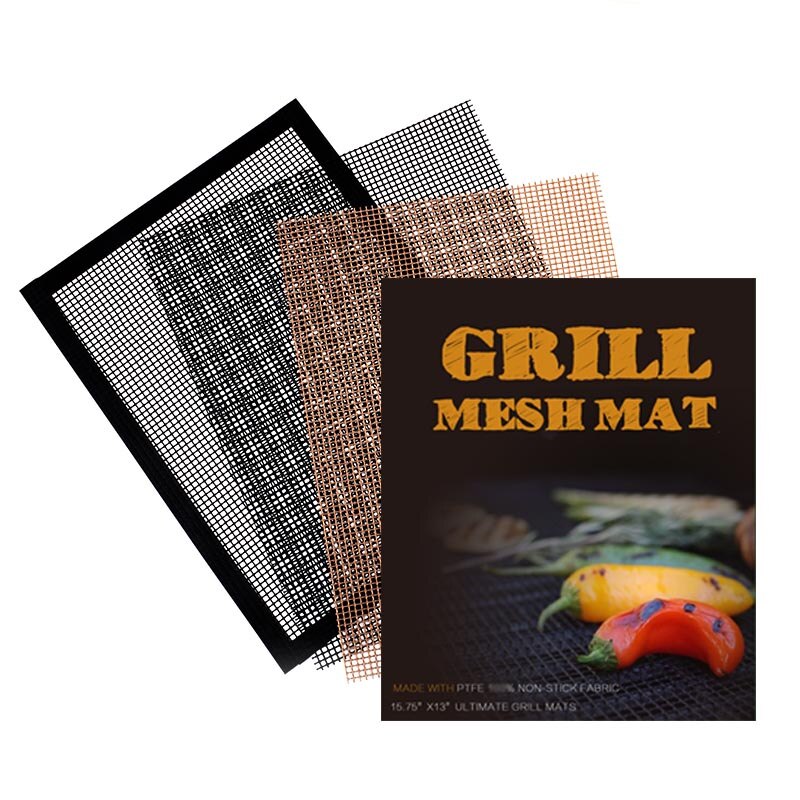 Lasikuitu churrasco-grilliverkko 40*33cm tarttumaton bbq-grillimatto grillilevy grillausalusta ulkoretkeilypiknik-tarvikkeet