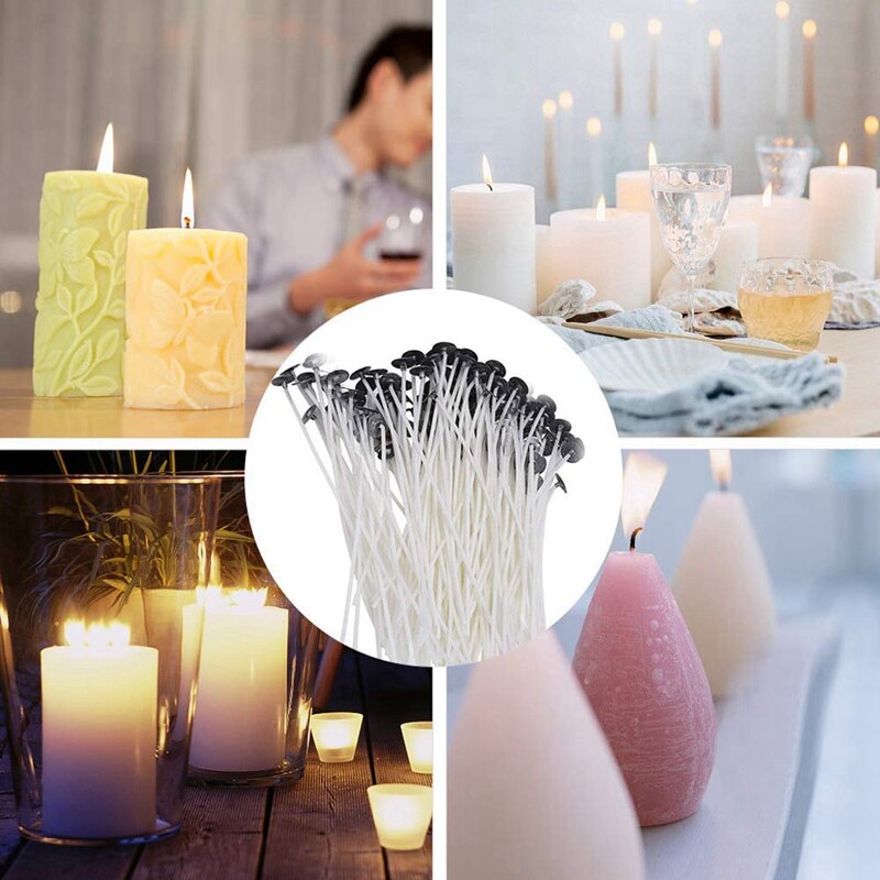 Kaars Maken Kit Bevat 550 Ml Rvs Melting Pot, Pre-Wax Kaars Lont, lont Center Apparatuur, Kaars Pot En Roer S