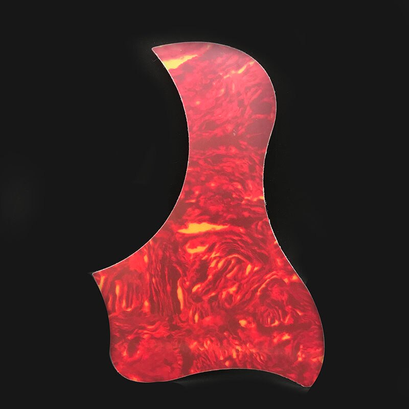 100 stücke Akustische Gitarre Schlagbrett Selbst-Klebstoff DIY Zelluloid wählen bewachen für 40 &quot;41&quot; Volk Gitarren Zubehör: Vogel rot x100