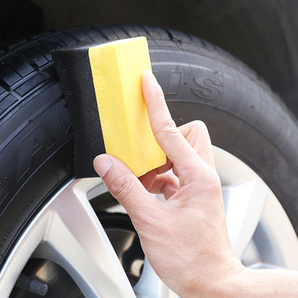 2pcs Car Wash Sponge for Car Tyre Wheel Washer Soft Water Suction Sponge Pad Clearner Car tires Cleaning Sponges
