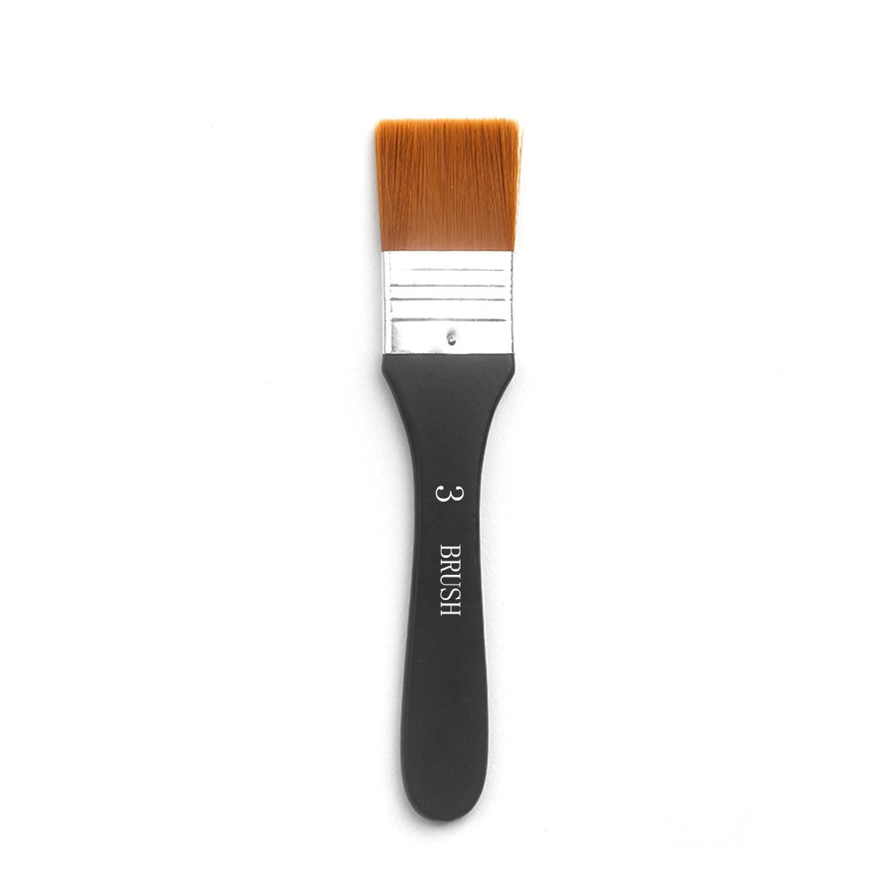 Juego de brochas para pintura acrílica, herramienta de pintura al óleo para artista, suministros de arte para limpieza , brocha para pintura de acuarela de 7 tamaños: Style 3