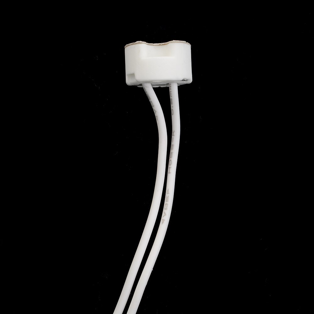 Soporte de montaje, Base de conexión, 10-20cm, conector de cable LED, halógeno MR16 GU5.3 G4, Bombilla, lámpara de cerámica MR11: 10pcs