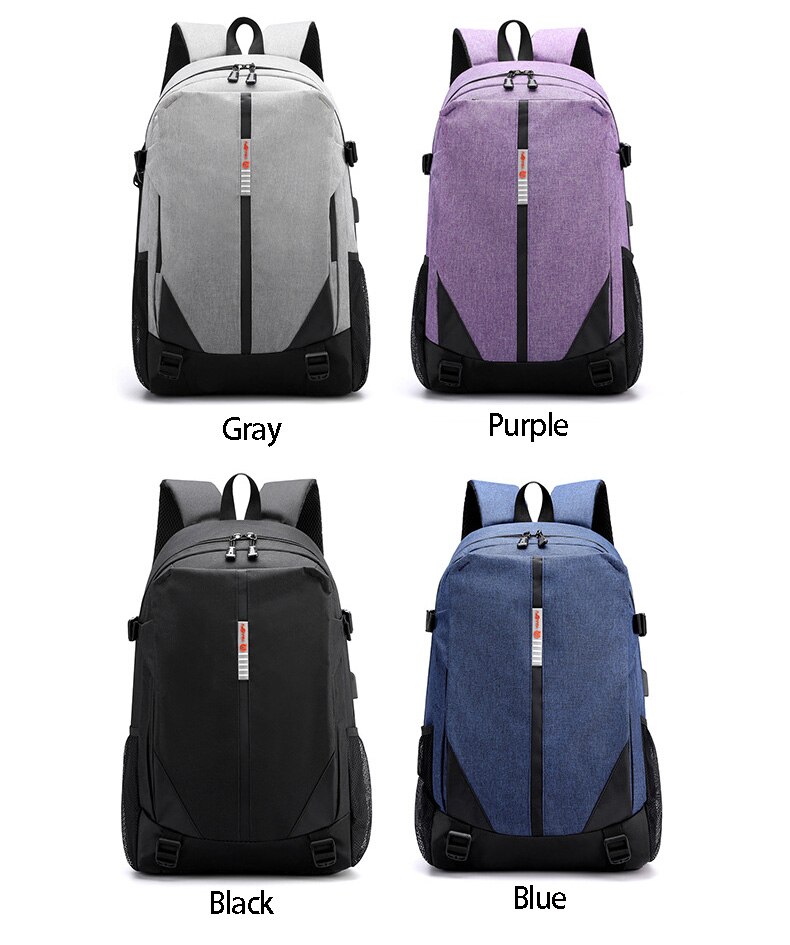 Chuwanglin casual masculino mochila saco de viagem mochilas carregamento usb sacos para portátil mochila casual daypack saco f703001