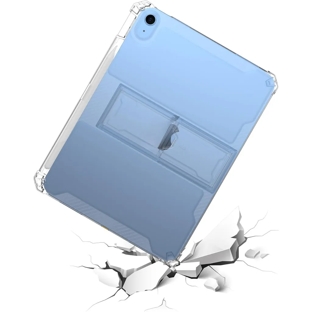 Tablet Case for IPad 11th Generation 11 Inch A16 Clear Case A2696 Gen10 with Pencil Holder TPU Shockproof IPad 10th Gen10.9