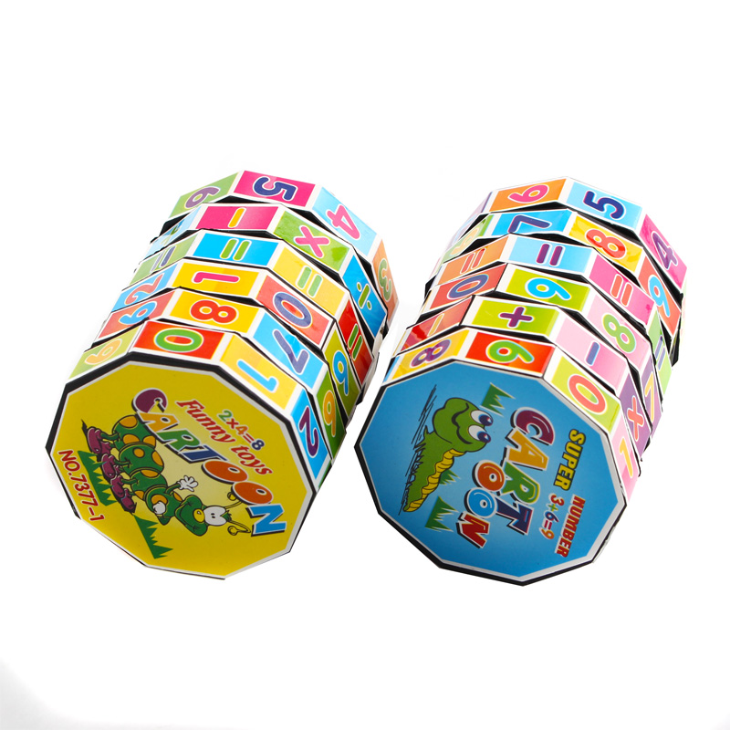 1PC Children Education Learning Math Teaching Aids Puzzle Cube for Kids Mathematics