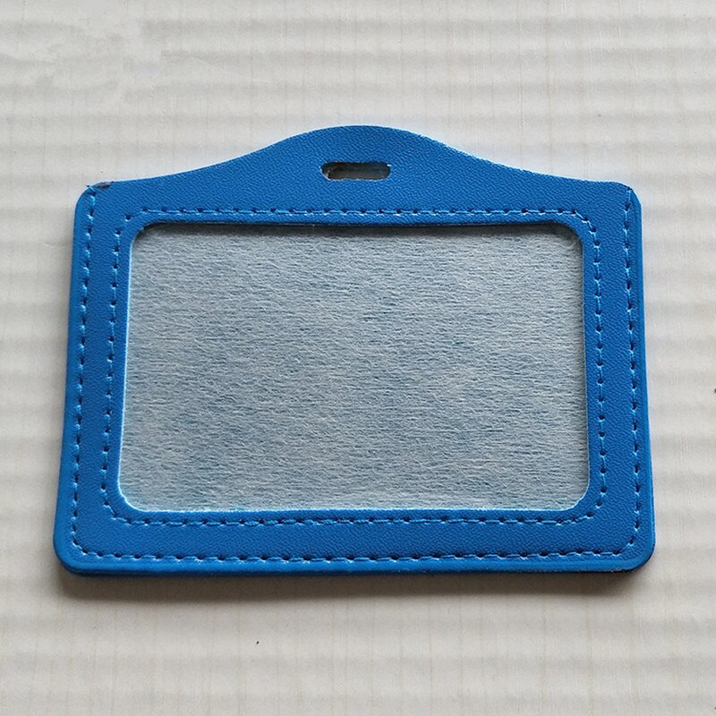 Kobiety i mężczyźni poliuretanowy portfel na karty pokrowiec na karty i akcesoria szpital pielęgniarka szkoła wejście strażnik karta i karta klatki piersiowej poprzeczny styl