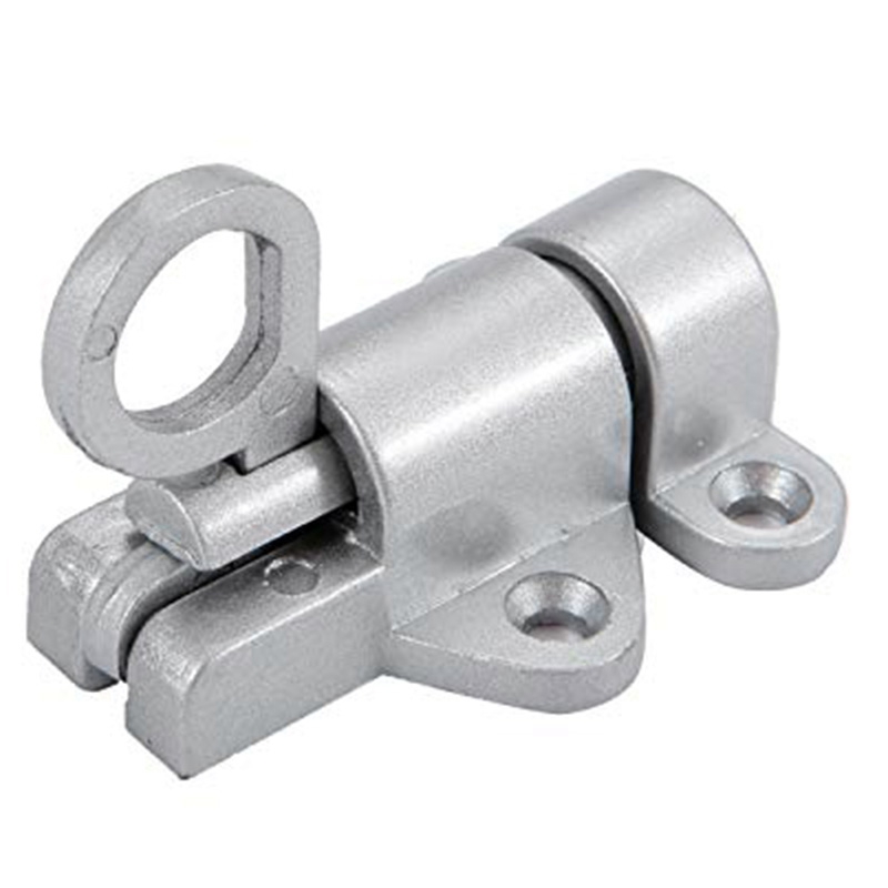 ! Aluminum Alloy Security Automatic Window Gate Lock Spring Bounce Door Bolt Latch