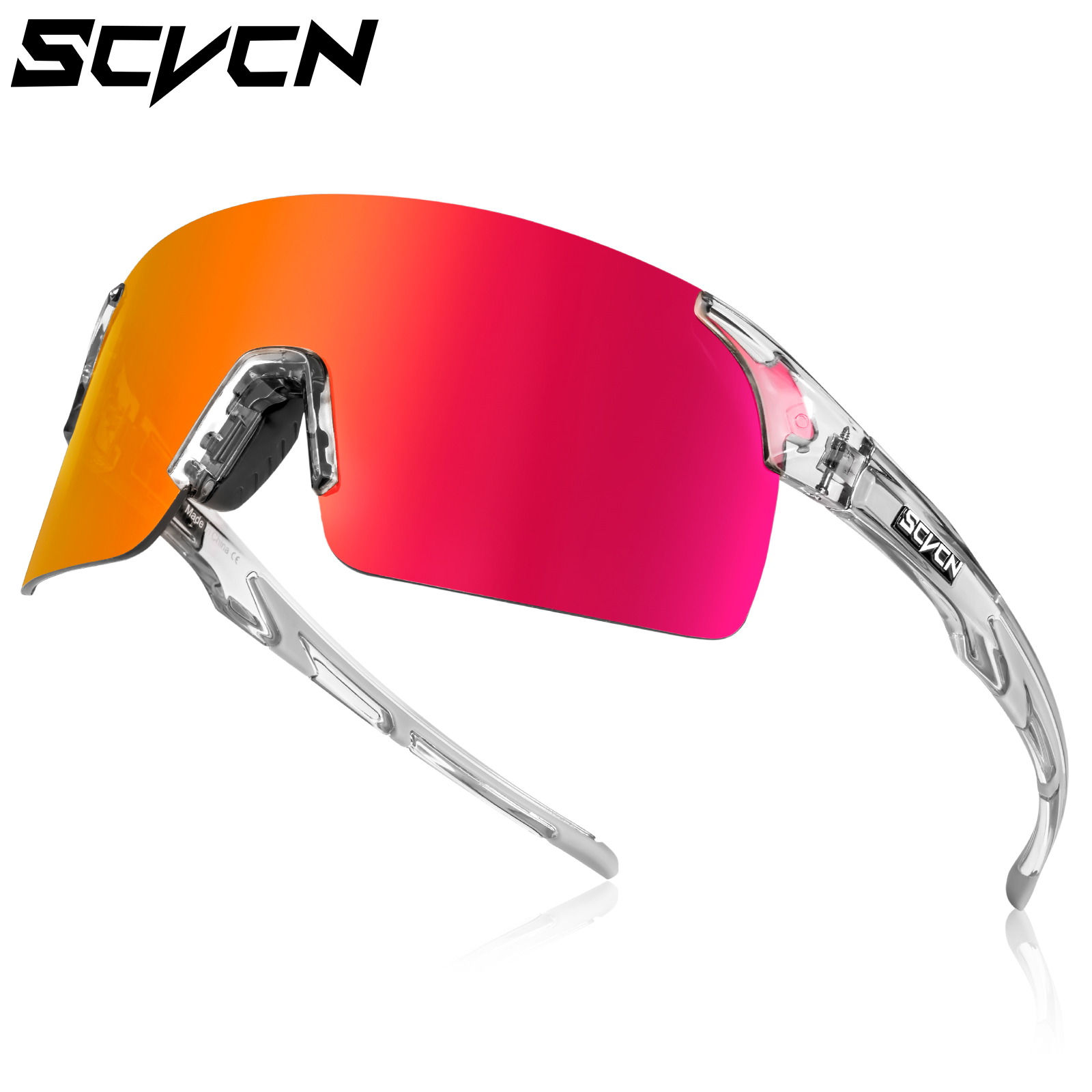 Neue scvcn Herren Fahrrad Sonnenbrille Frauen Fahrrad Brillen uv400 Gold Farbe Sport brille Brille Fahrrad Mountainbike Brille: Armee Grün