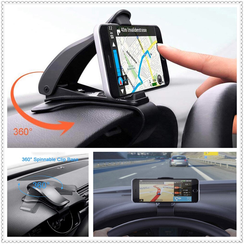 Support Mobile pour téléphone Toyota Yaris | Pour tableau de bord 360, pour Toyota Yaris Tundra Tacoma RAV4 Corolla Aygo Avalon Auris