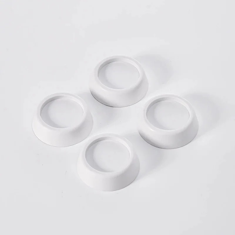 Almohadillas antivibración para pies de lavadora, alfombrilla de goma elástica antideslizante, almohadilla a prueba de golpes para muebles de piso de refrigerador
