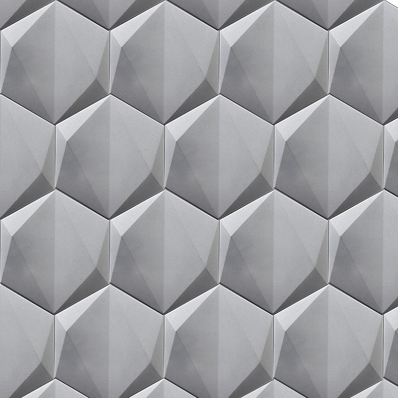 Moldes de cemento hechos a mano, moldes de Panel de pared 3D con forma geométrica