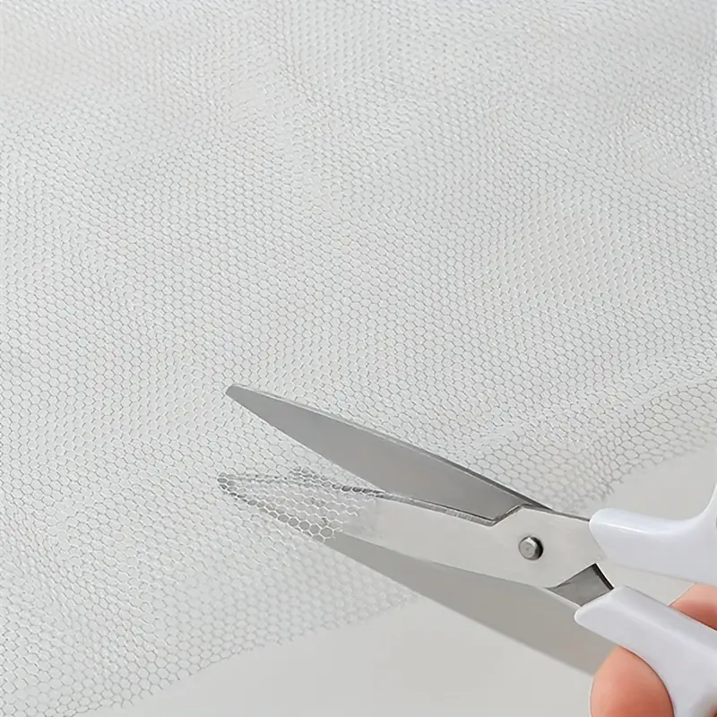 Sommer Haushalt Moskitonetz Fenster abnehmbare unsichtbare einfache Bildschirm Gittergewebe Vorhang selbstklebende Magie Band schwarz und weiß Co