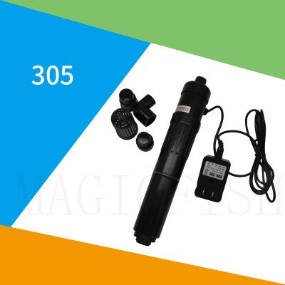 SUNSUN acuario UV lámpara germicida ultravioleta estanque de peces esterilización luz CUV 303 305 505 510 lámpara de eliminación de algas esterilizante: CUV-305